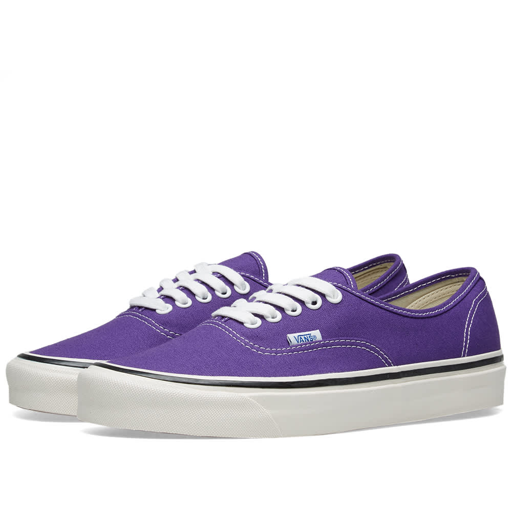 Purple and teal vans clearance