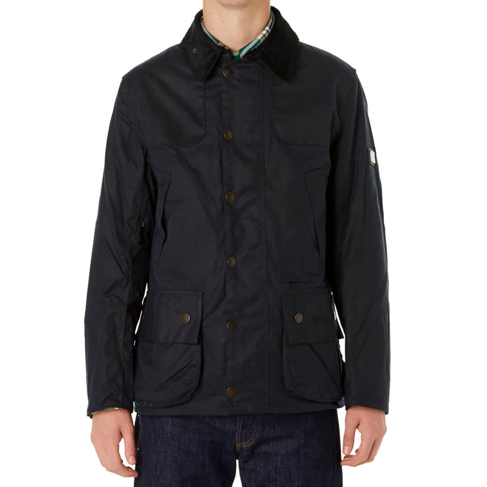Barbour x Land Rover Chartner Jacket Navy END.