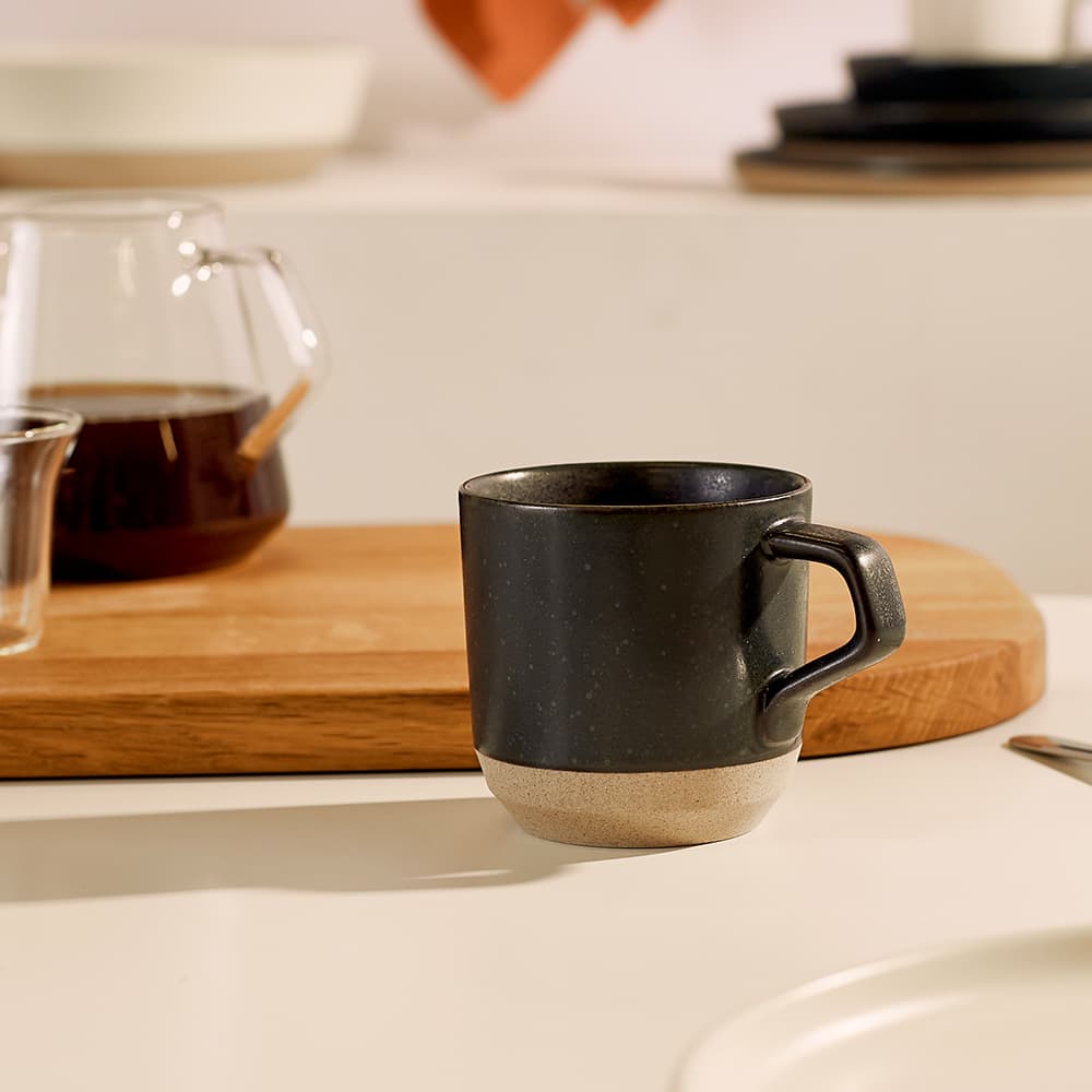 small ceramic cup