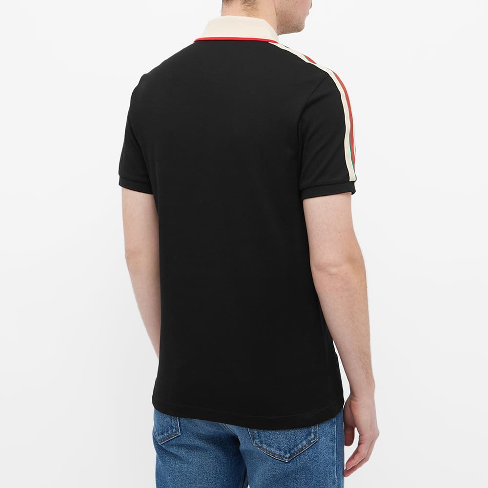 Gucci Taped Logo Polo Black | END. (ES)