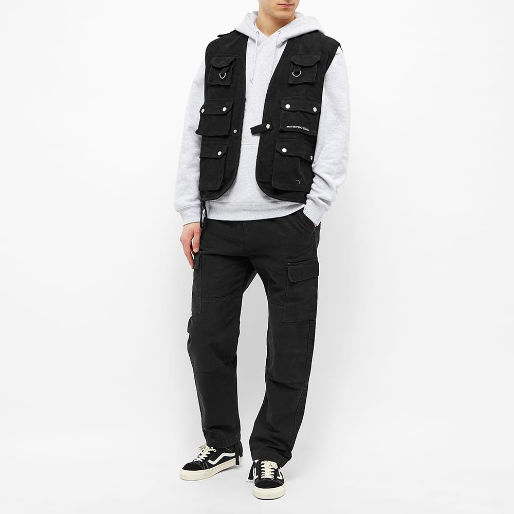 MKI Corduroy Utility Vest Black END.