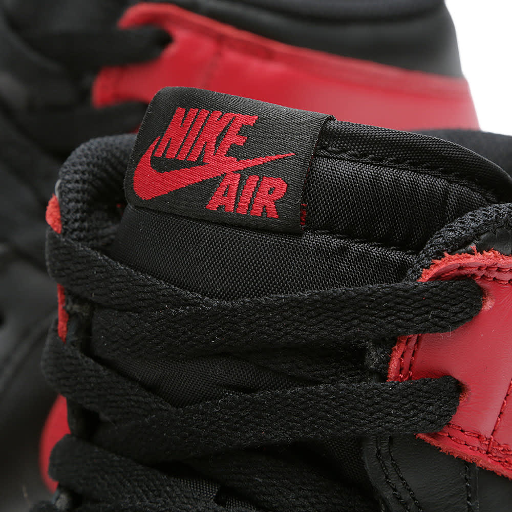 jordan 1 bred black red