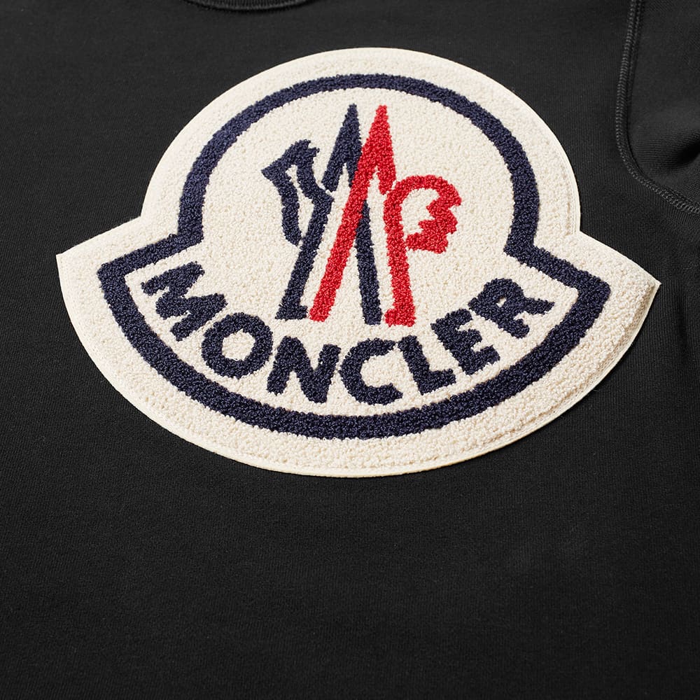 Moncler Genius - 2 Moncler 1952 - Oversized Patch Logo Crew Sweat Black ...