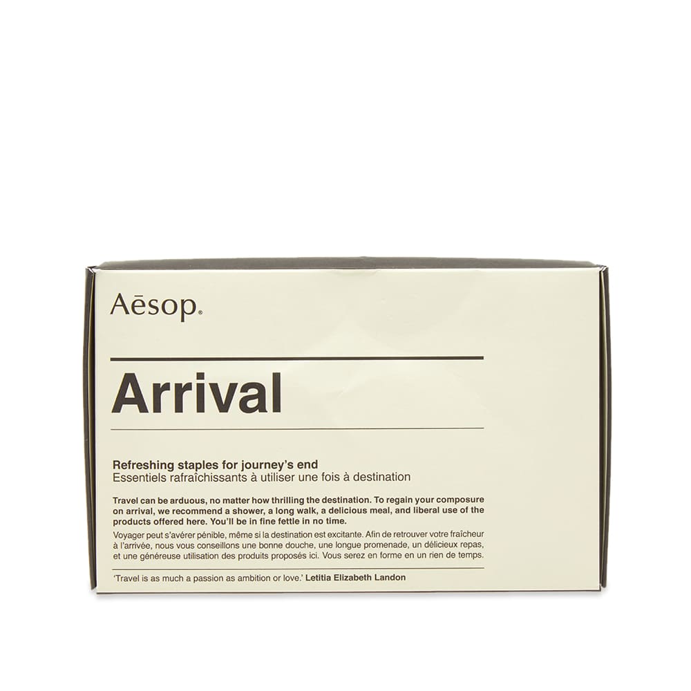 Aesop Arrival Travel Kit N/A END.