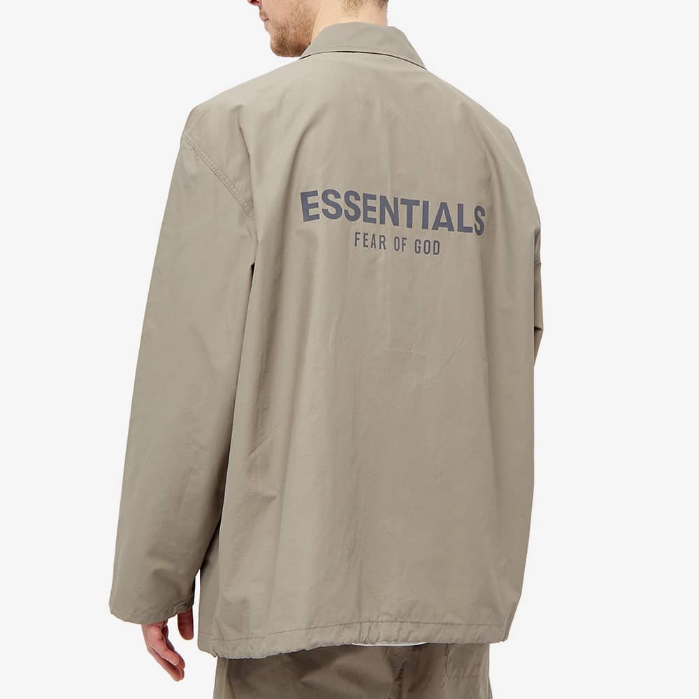 Fear of God ESSENTIALS Coaches Jacket Umber END. (US)
