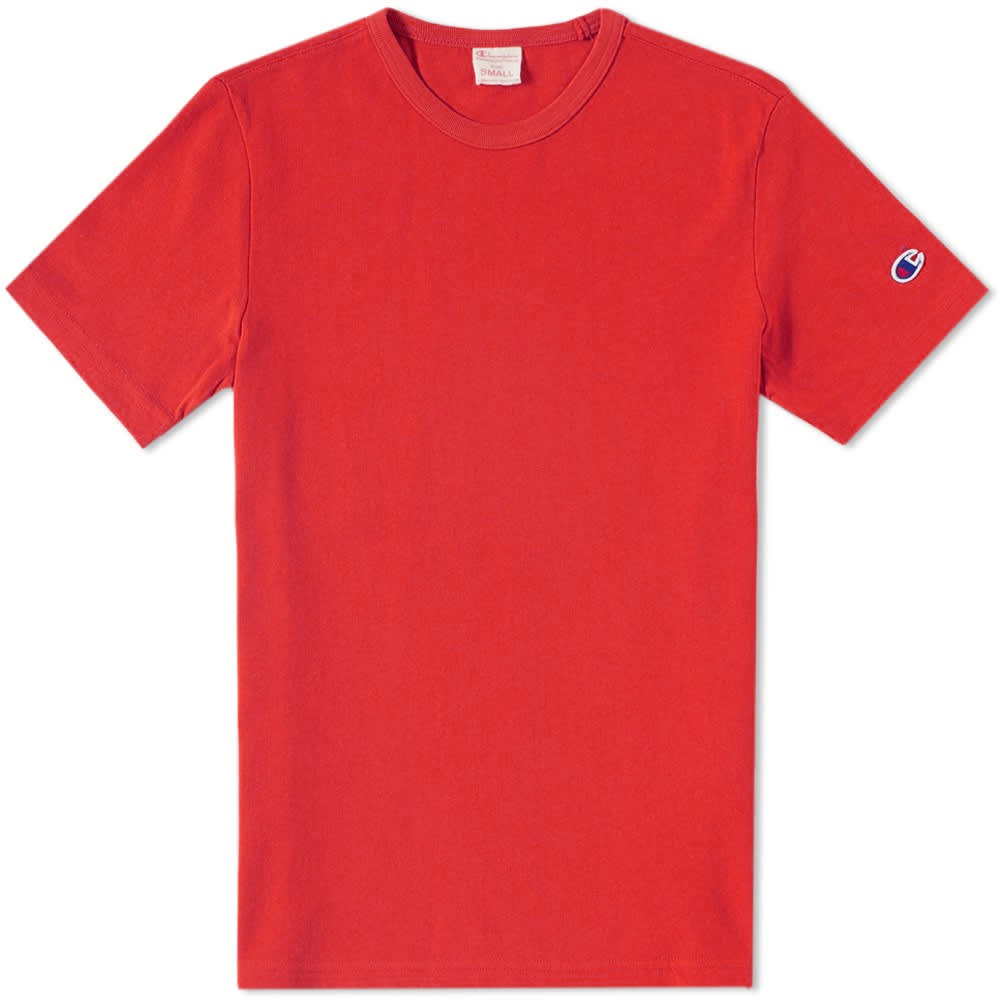 champion tee red