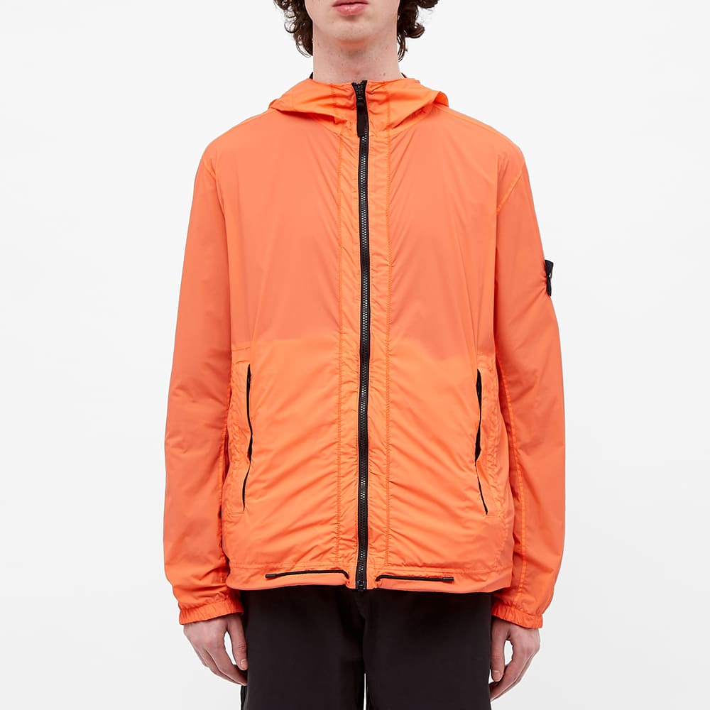 Stone Island Skin Touch Hooded Jacket Orange Red END. (ES)
