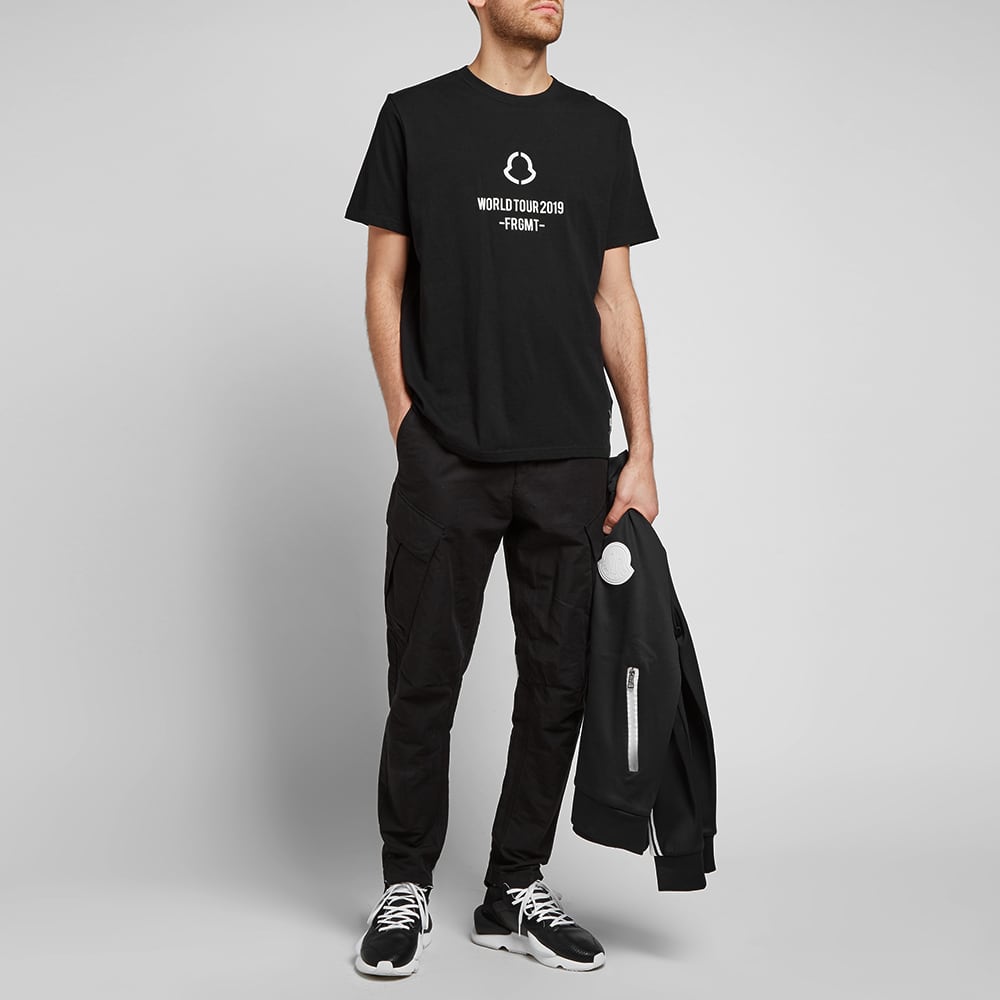 Moncler Genius - 7 Moncler Fragment Hiroshi Fujiwara - MF World Tour TeeBlack