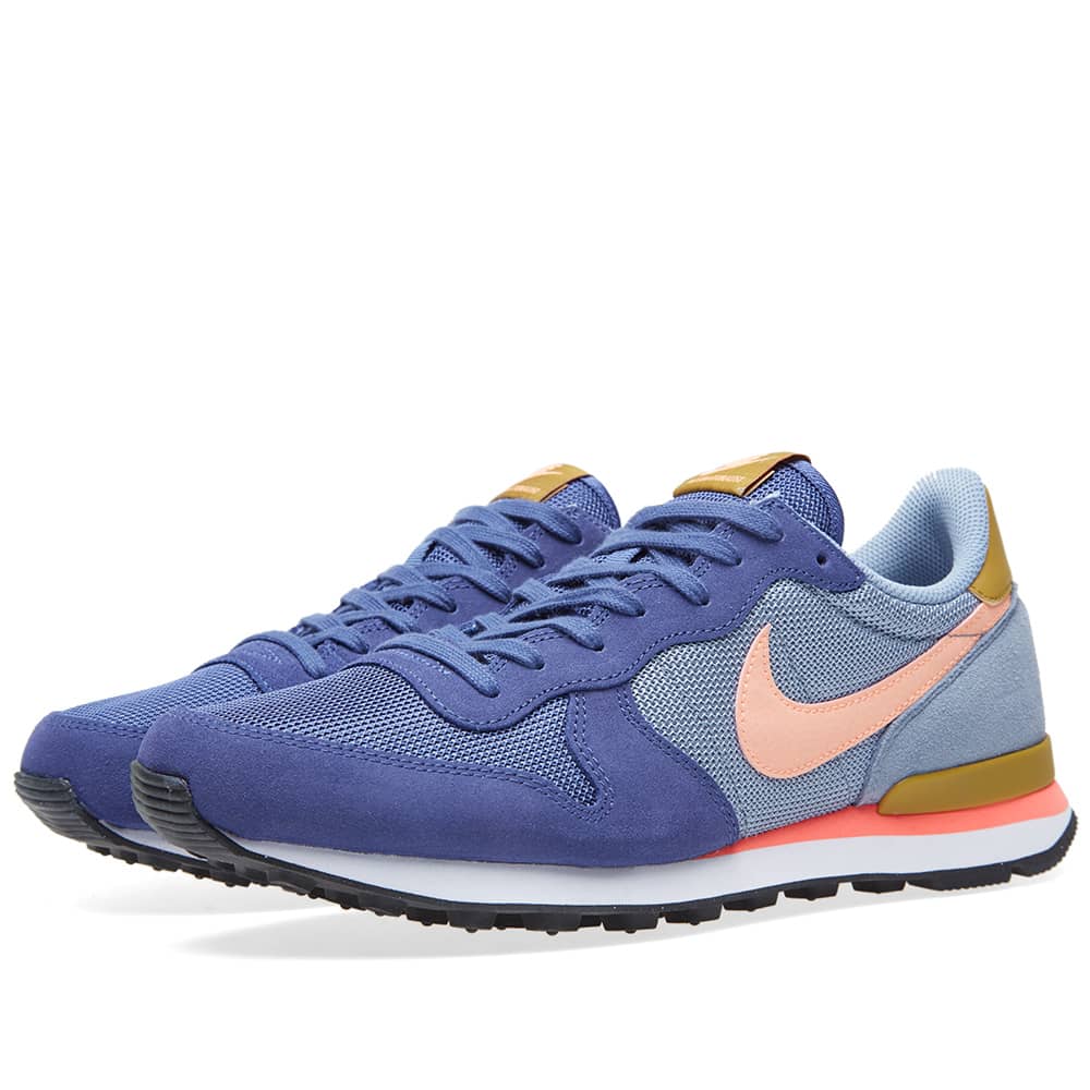 Nike internationalist blue legend sunset glow clearance