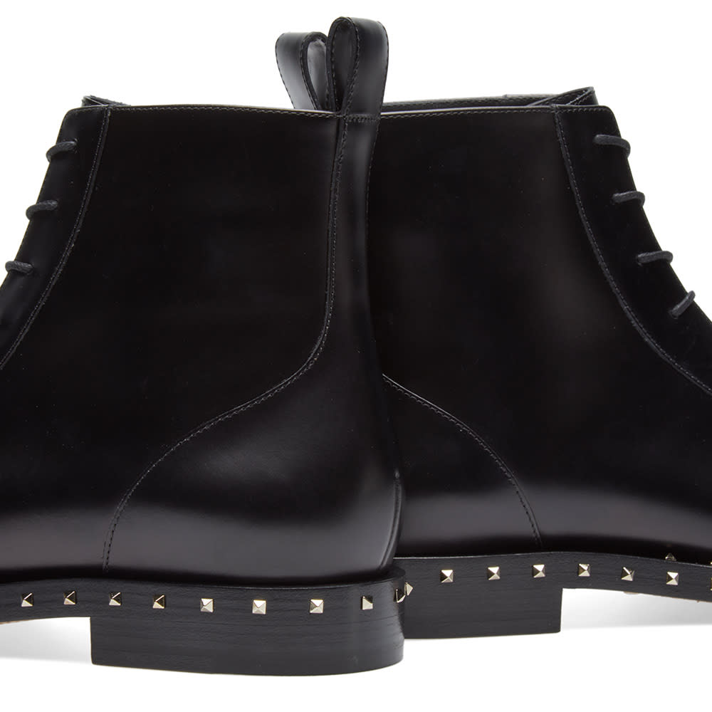 valentino soul rockstud combat boots