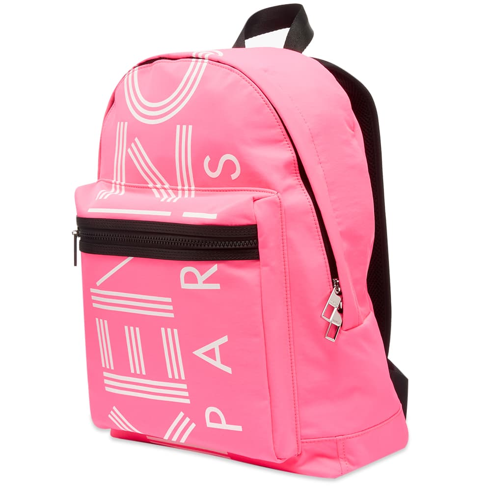 Kenzo Paris Logo Backpack Pink END. (US)