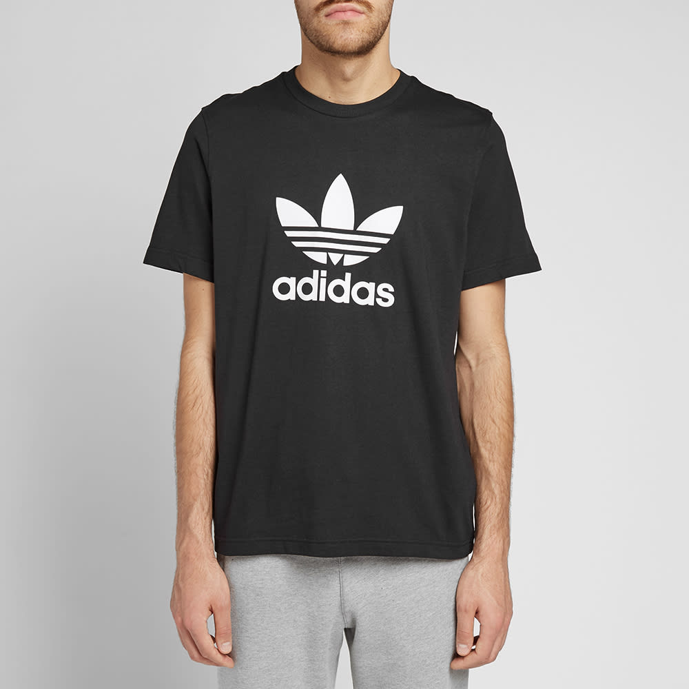 adidas trefoil tee