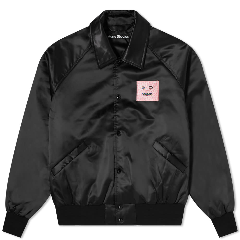 Acne Studios Orloy Satin Face Jacket Black END. (KR)