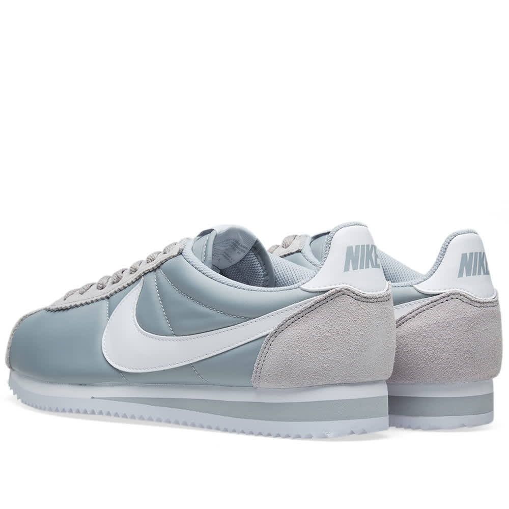 Nike Classic Cortez Nylon OG Wolf Grey & White | END. (US)