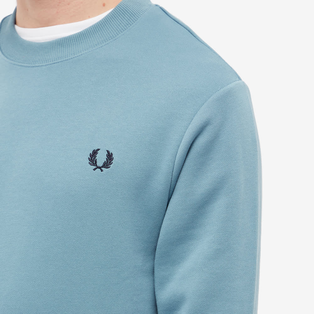 Fred Perry Crew Neck Sweat Ash Blue | END. (Europe)