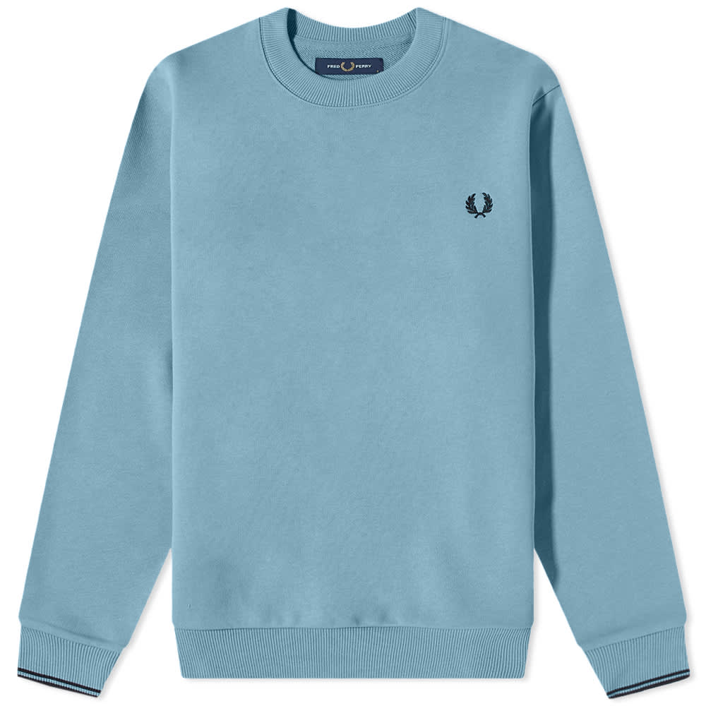 fred perry crew neck sweat