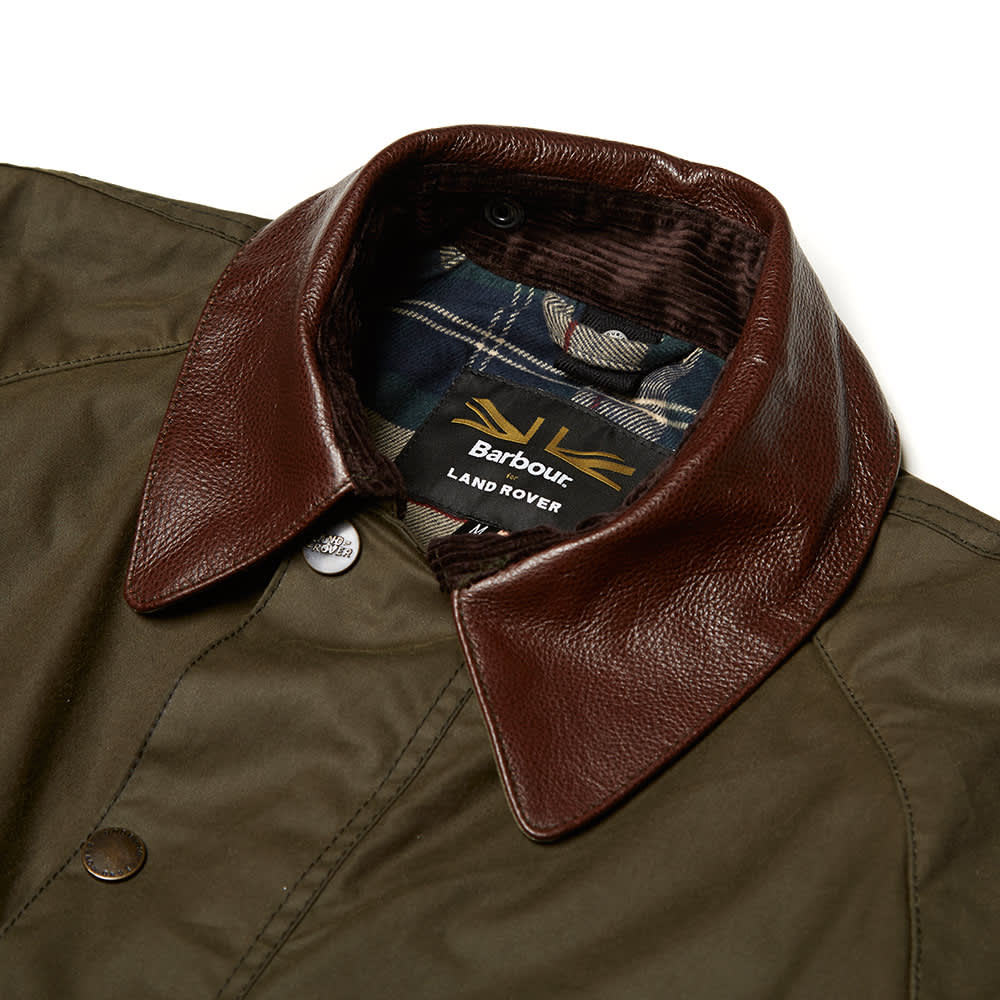 Barbour x Land Rover Carraw Jacket Olive END.