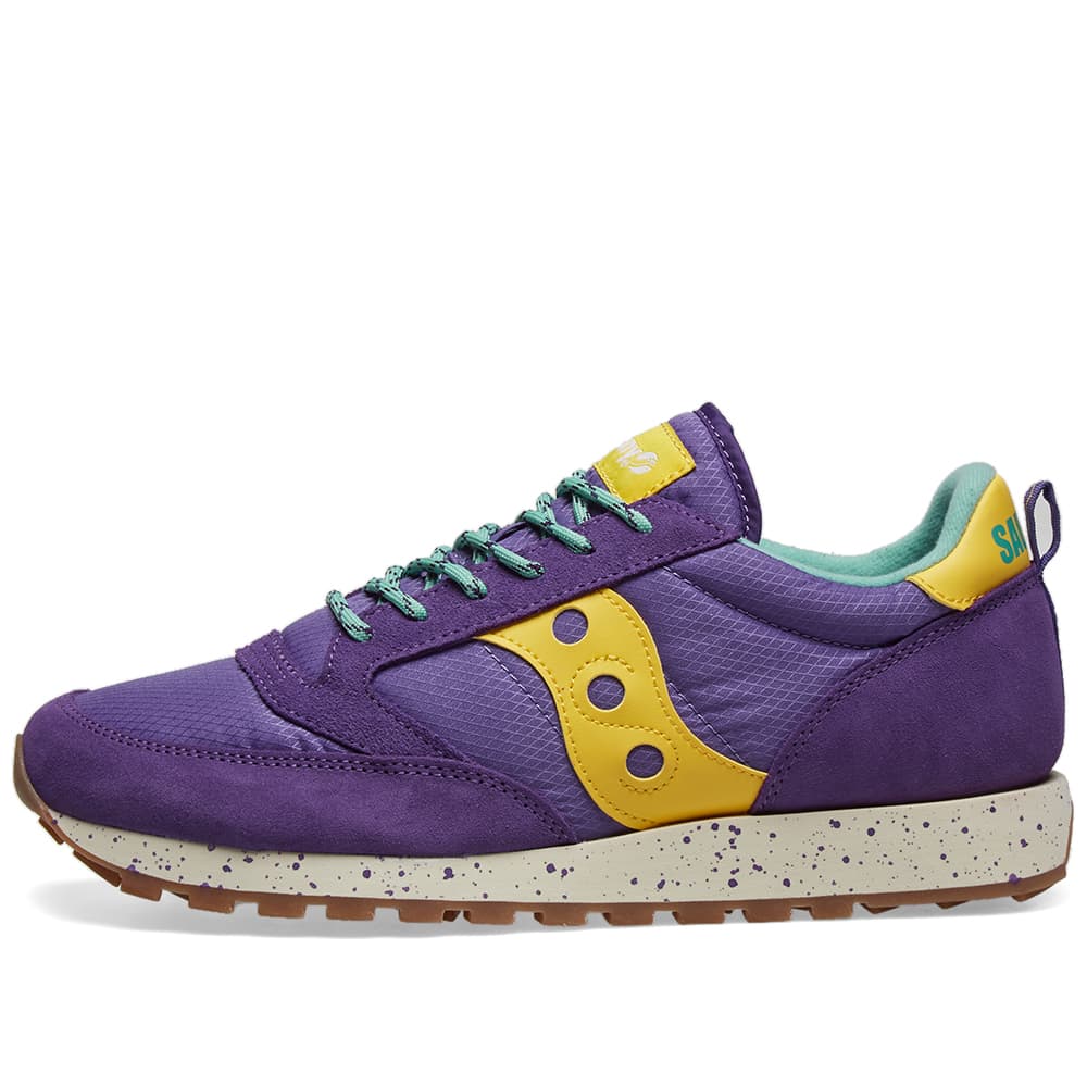 Saucony Jazz Original Outdoor Purple & Yellow | END. (AU)