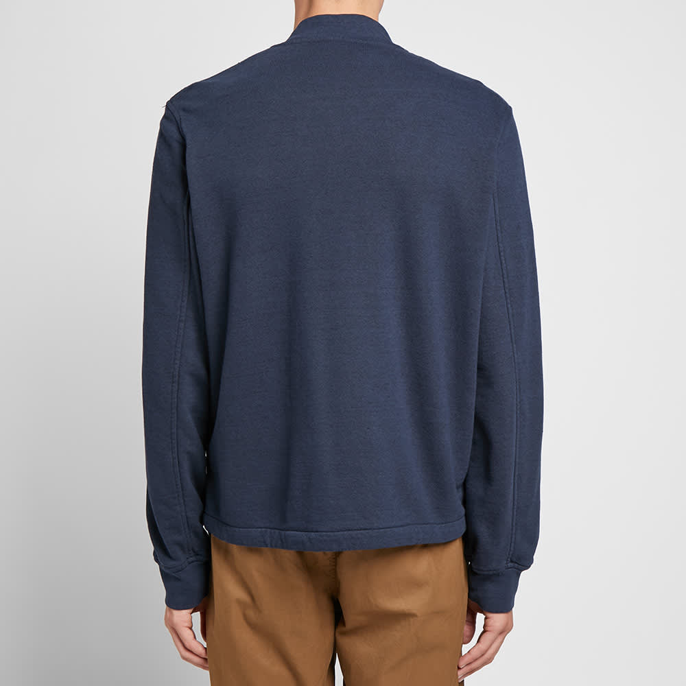 Save Khaki French Terry Warm Up Bomber Jacket Navy | END. (ES)