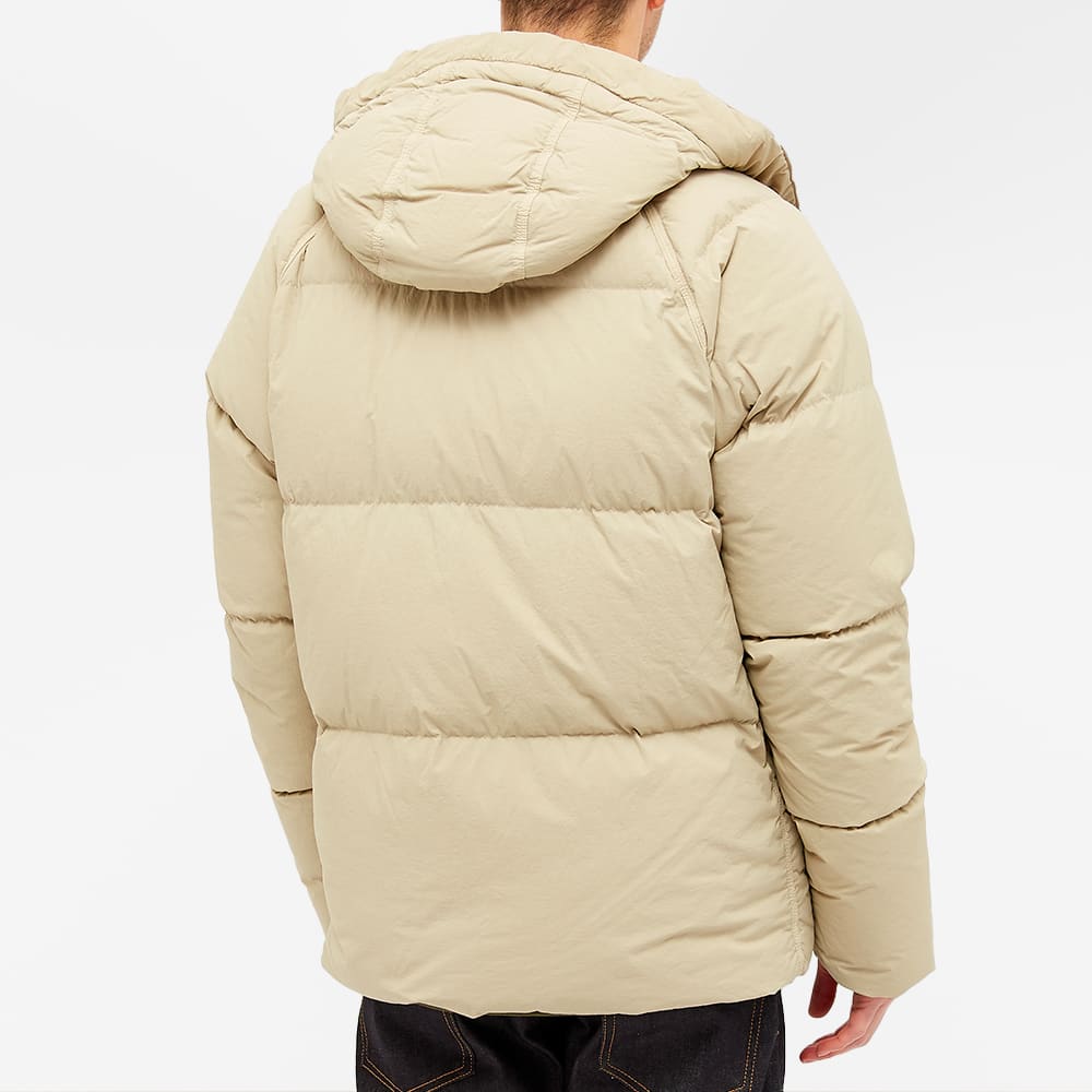 arket down parka off white