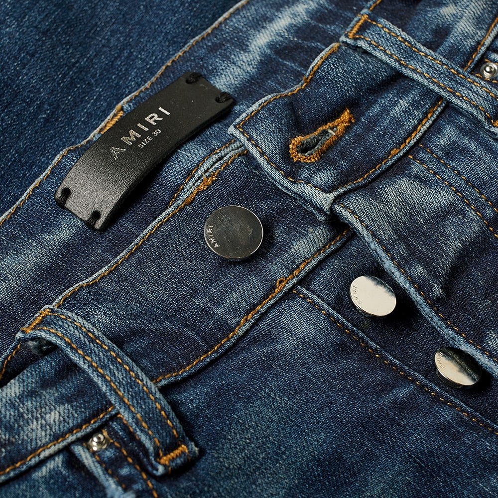 amiri stack jeans classic indigo