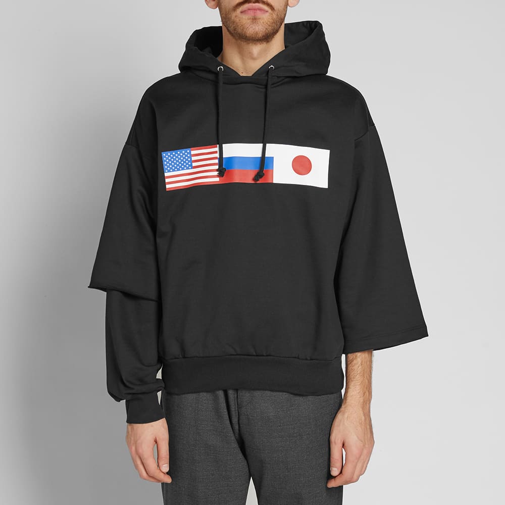 Gosha rubchinskiy double layer hoodie clearance