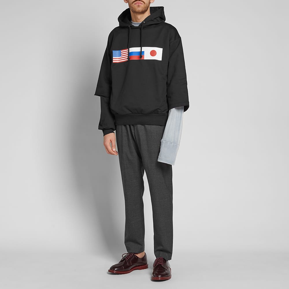 Gosha rubchinskiy double layer hoodie clearance