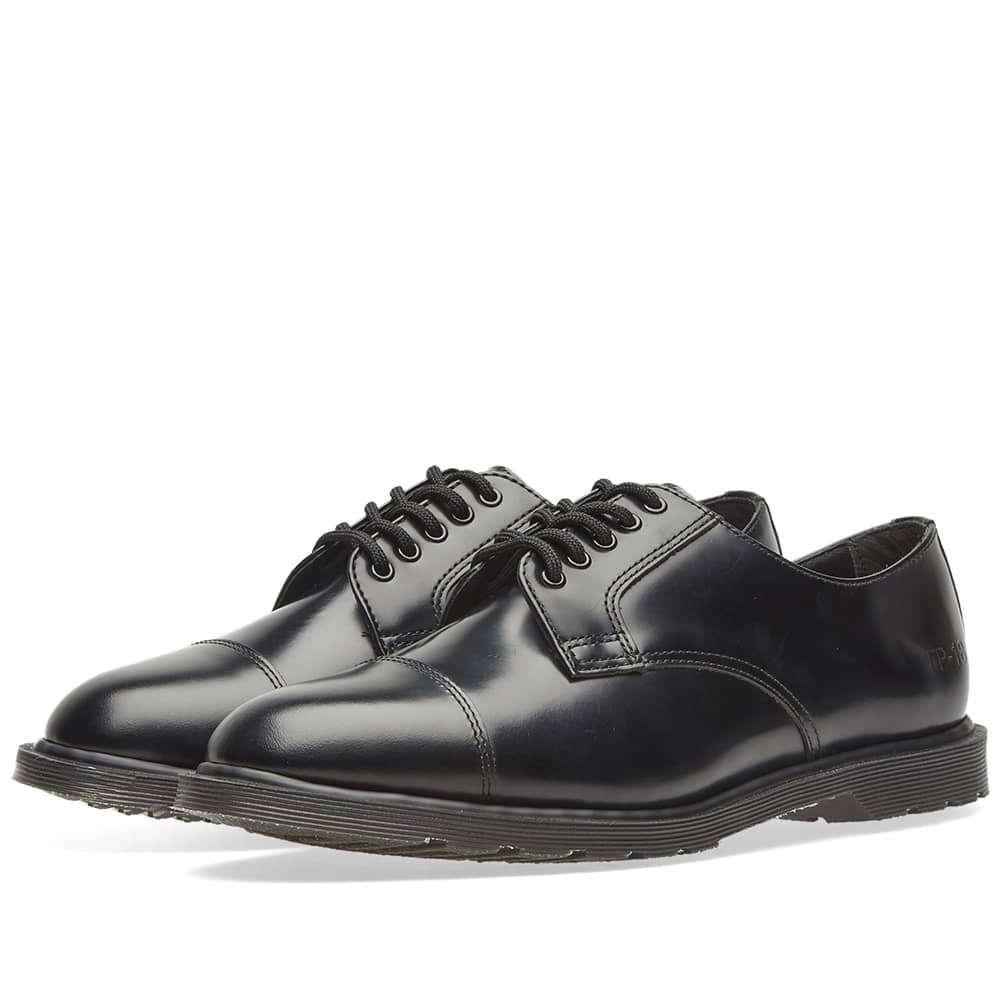 Gosha Rubchinskiy x Dr Martens Derby Shoe Black END.