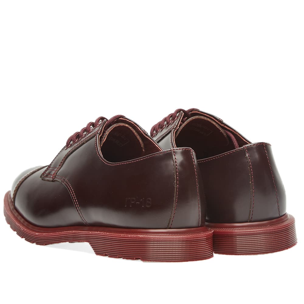Gosha Rubchinskiy x Dr Martens Derby Shoe Burgundy END.