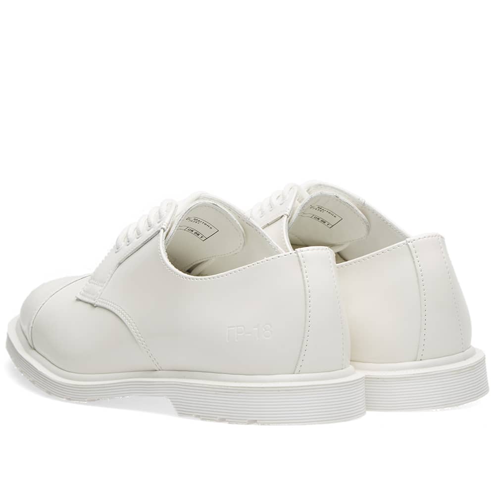 Gosha Rubchinskiy x Dr Martens Derby Shoe White END.