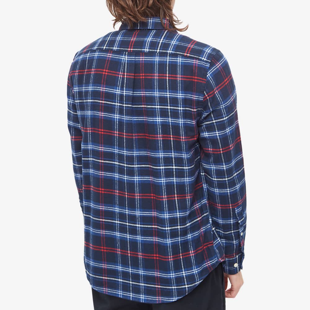 Portuguese Flannel Pop Up Flannel Check Shirt Navy Red White End Jp Portuguese Flannel Pop Up Flannel Check Shirt Navy Red White End Jp
