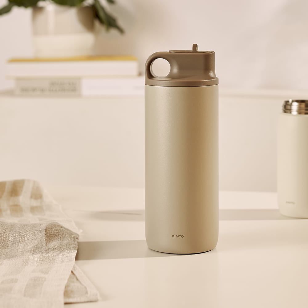 KINTO Active Tumbler Beige 600ml END. (NZ)