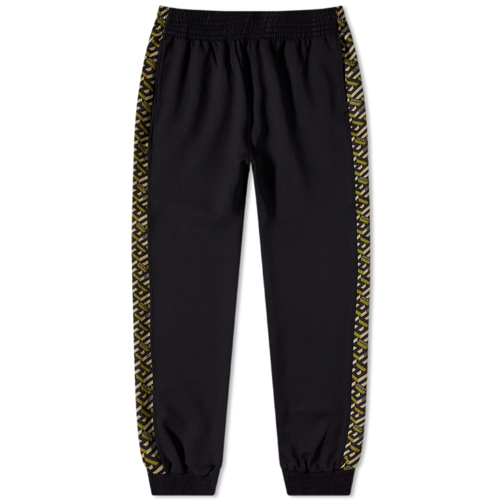 Versace Geometric Logo Track Pant Black | END.