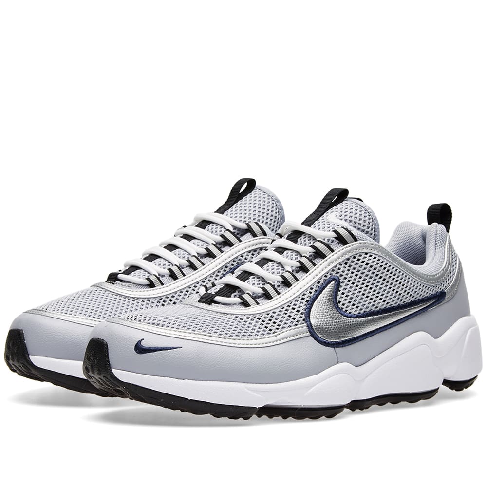 Nike Air Zoom Spiridon W Wolf Grey & Metallic Silver | END. (US)