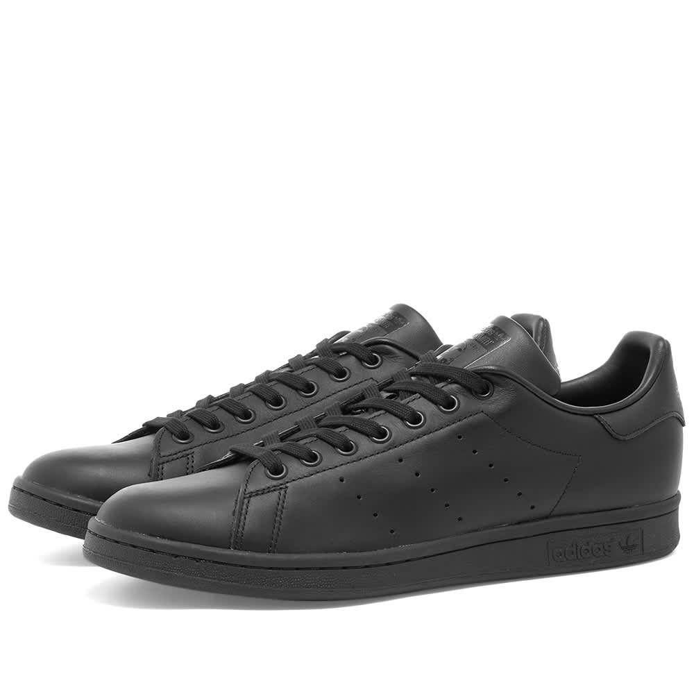 adidas stan smith all black womens