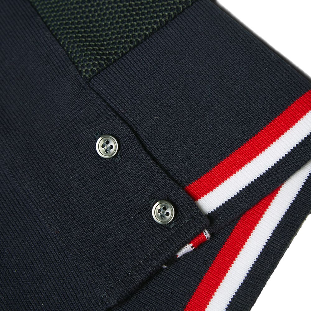 Thom Browne Pique Crew Neck Sweatshirt Thom Browne Pique Crew Neck Sweatshirt