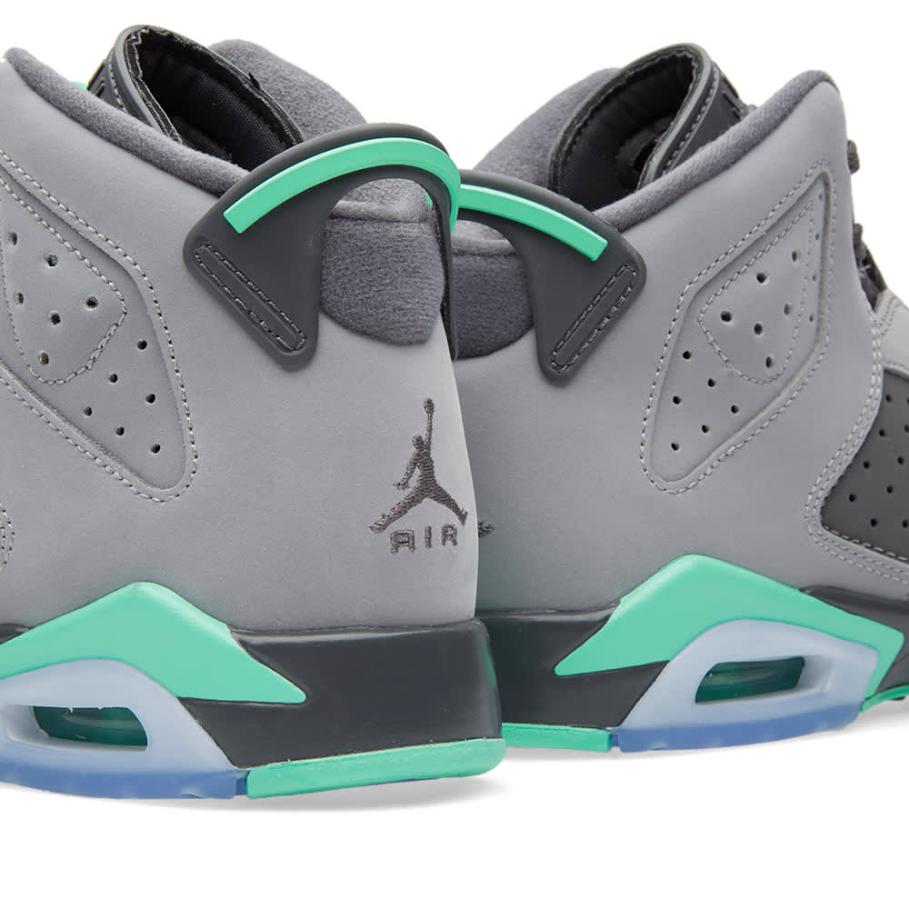 Nike Air Jordan 6 Retro GG Cement Grey & Green Glow | END. (KR)