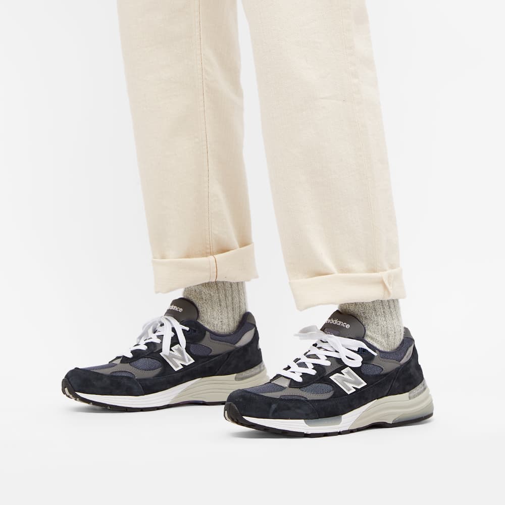 New Balance M992GG - Made in USA Navy & Grey | END. (KR)