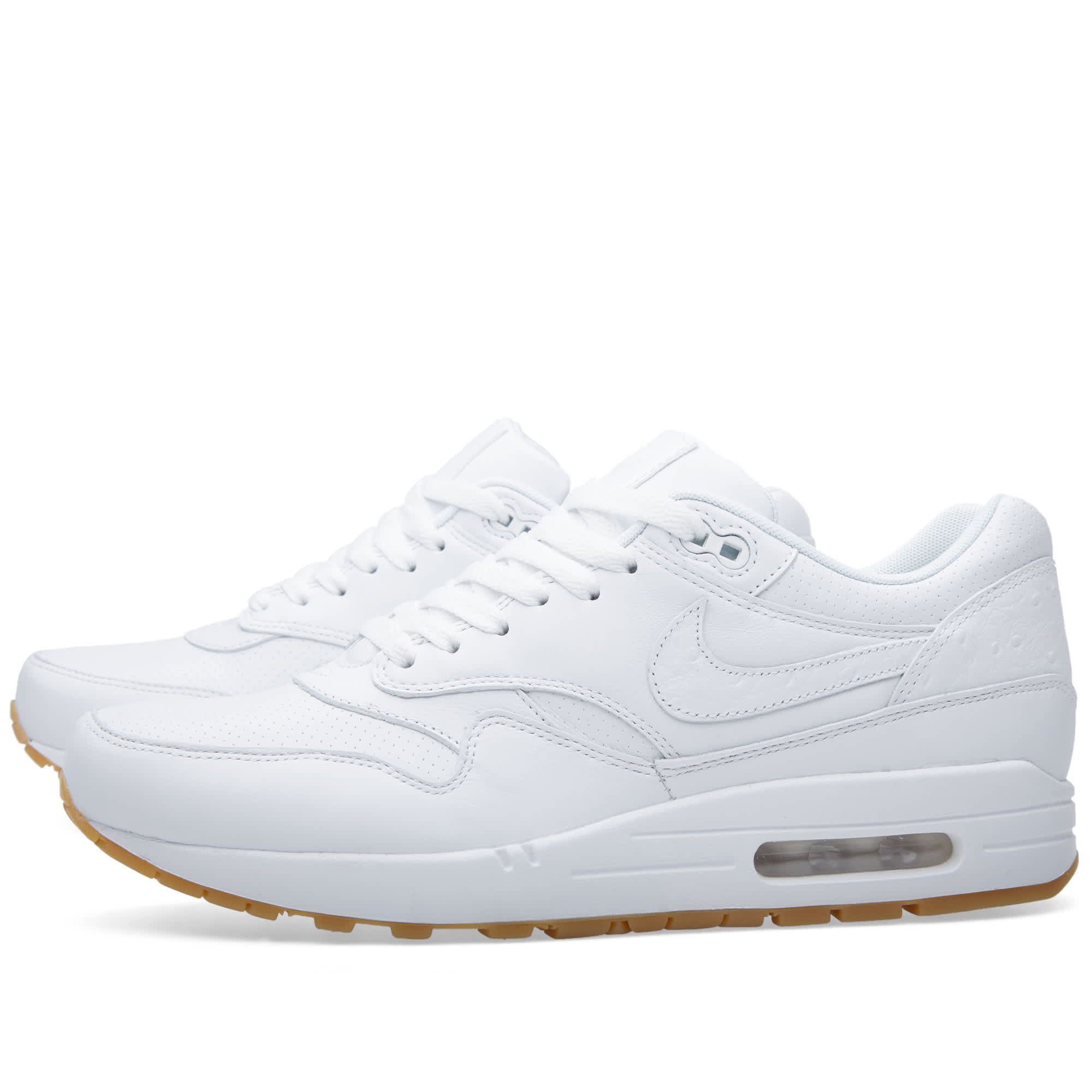 air max 1 leather white