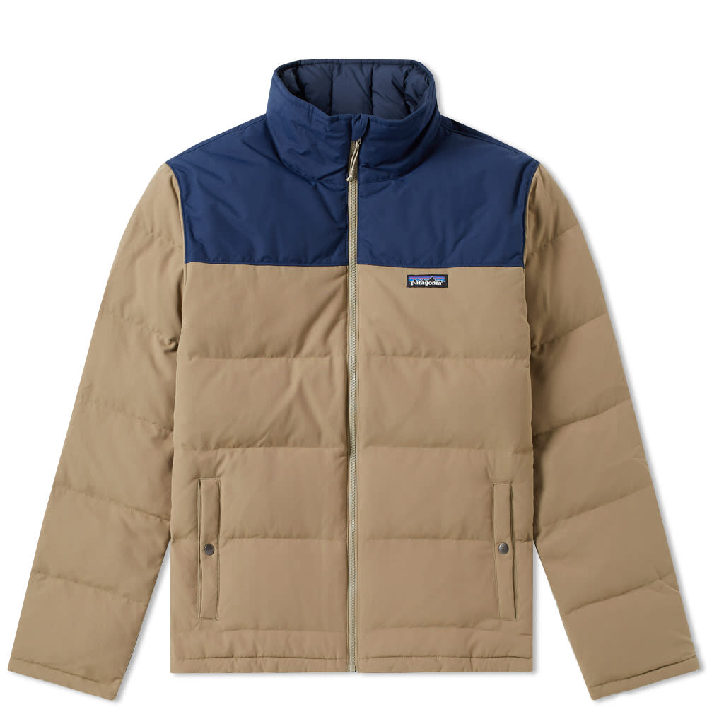 patagonia down jacket brown