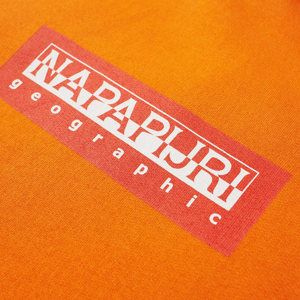 Napapijri Box Logo Popover Hoody Orange | END. (SG)