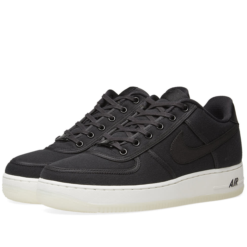 nike air force 1 low retro qs black white