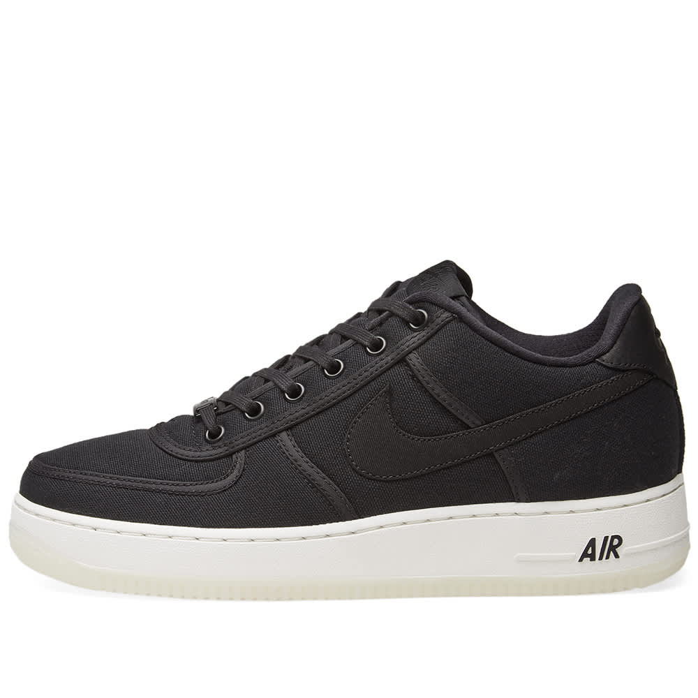 nike air force 1 low retro qs black white
