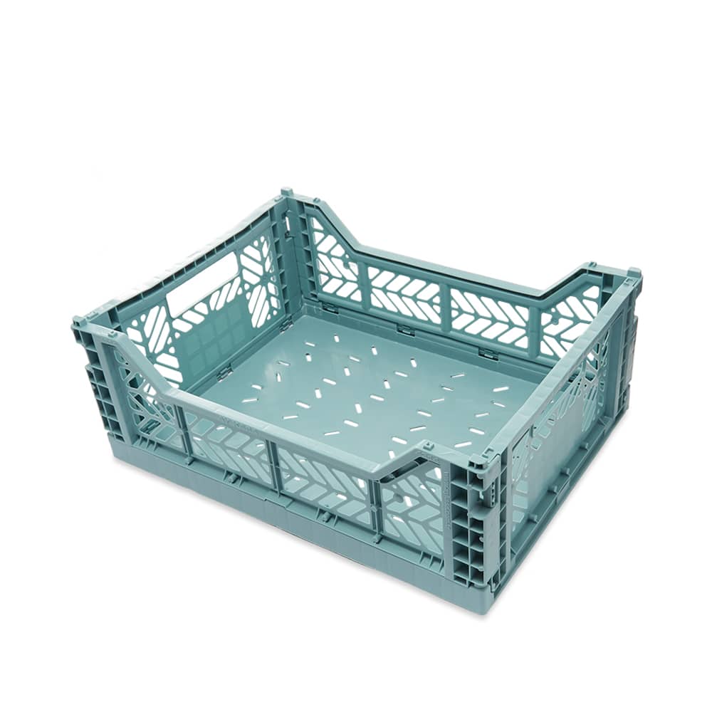 HAY Medium Colour Crate Teal END. (US)