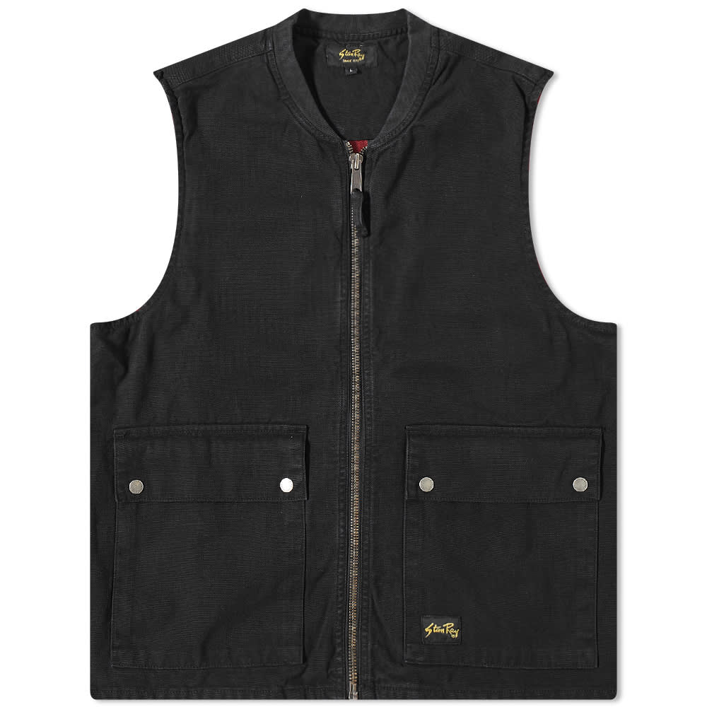 Stan Ray Works Vest Black Duck END. (SG)