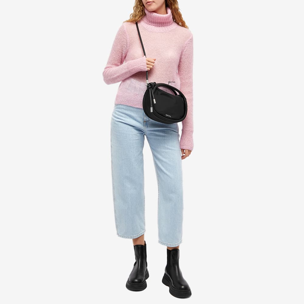 mini knot bag ganni