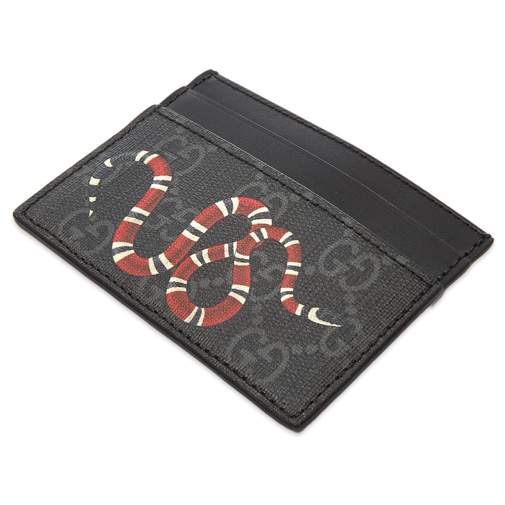 Gucci Suprme Snake Card Holder Black END. (SG)
