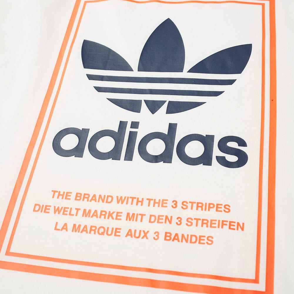 Adidas Long Sleeve Tongue Label Tee White END. (Global)