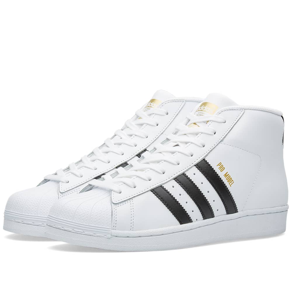 Adidas Pro Model White & Core Black | END. (US)