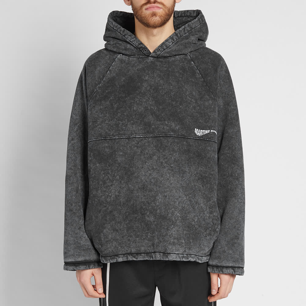 Martine rose acid wash hoodie clearance